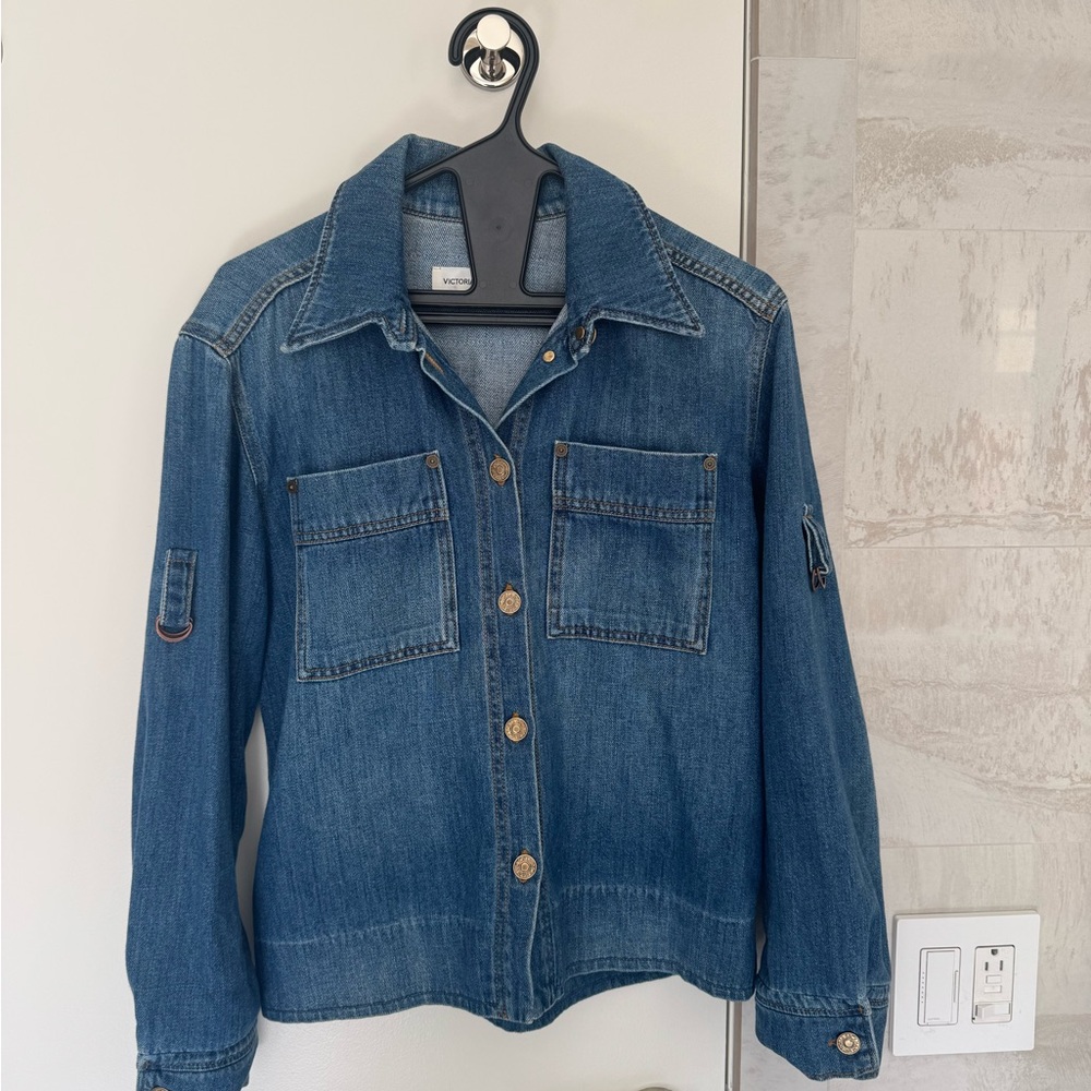 Victoria Beckham Denim Shirt Size Small